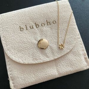 Bluboho dahlia necklace + free extender chain